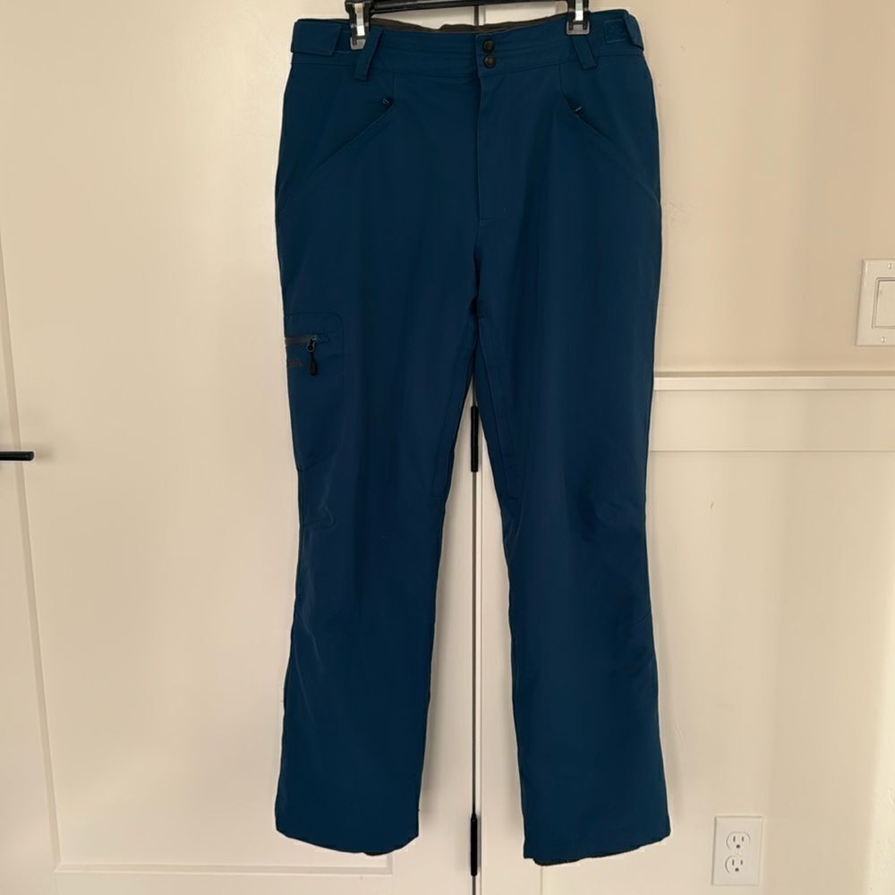 BOULDER GEAR Men’s Size M Ski Snow Pants Blue Polyester Outdoors Performance GUC